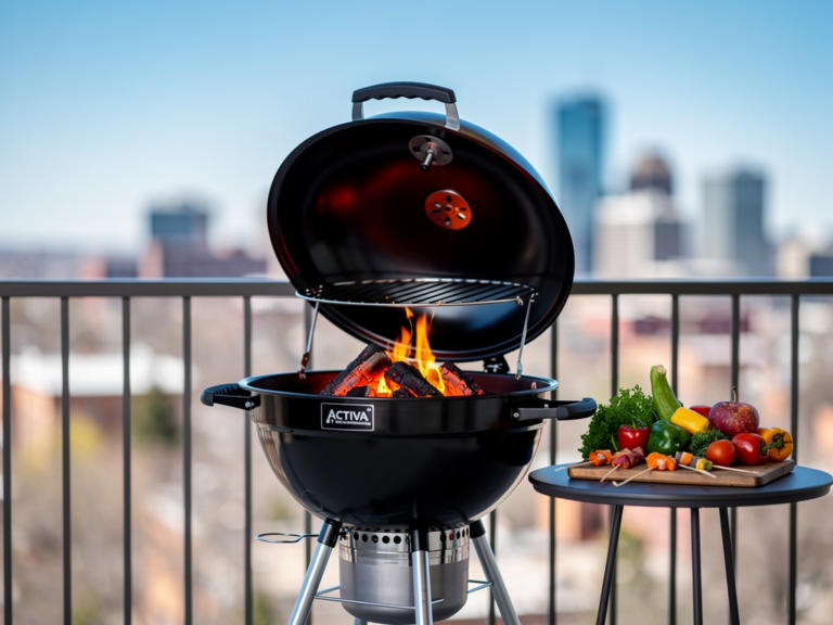 Activa Grill Denver Holzkohlegrill im Alltagstest kompakter Grill für Sparfüchse