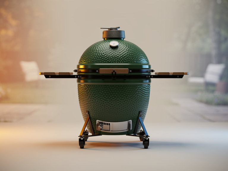 Big Green Egg Large Keramikgrill mit präziser Temperaturkontrolle und robustem Design