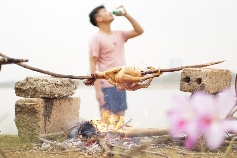 Kompakter Camping Grill für flexible Outdoor-Abenteuer und einfache Handhabung unterwegs