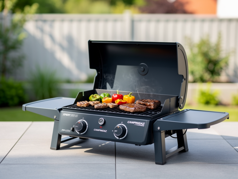 Campingaz Xpert 200 LS Plus kompakter Gasgrill auf kleinem Balkon im Praxistest