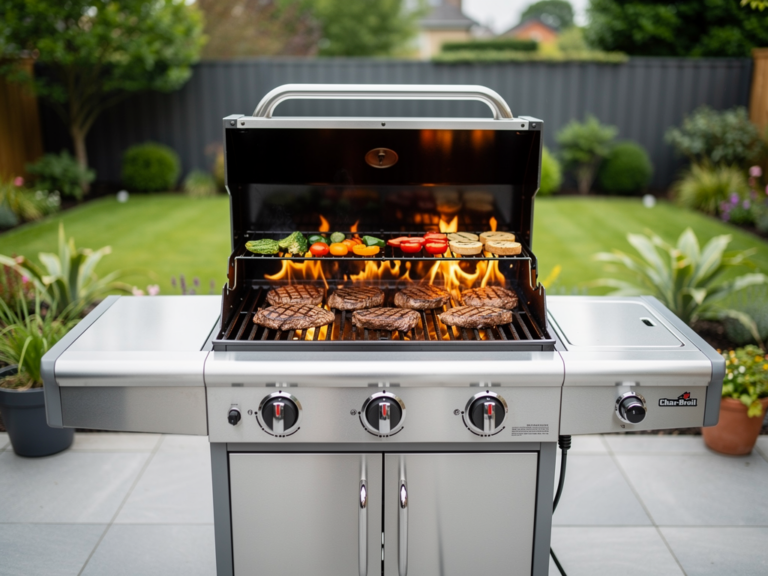 Char-Broil Performance PRO S 3 Gasgrill in kompakter Bauweise mit TRU-Infrared-Technologie