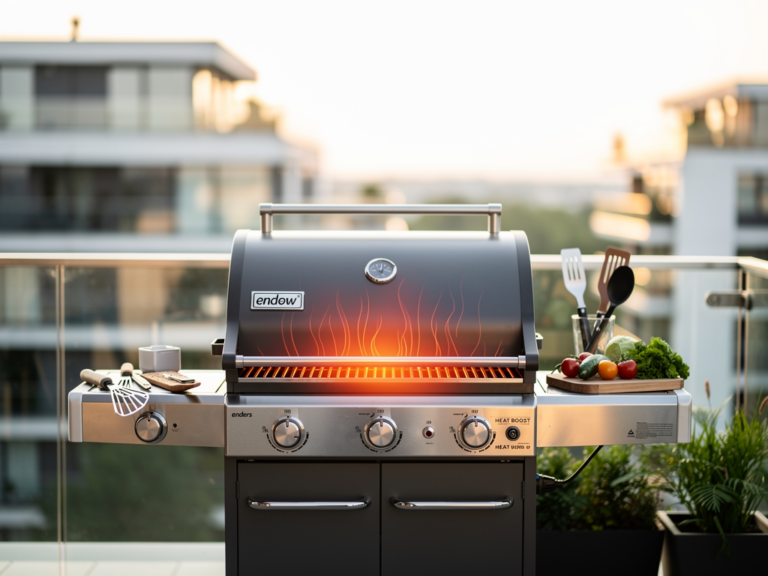 Enders eFlow PRO 2 Turbo Elektrogrill mit HEAT BOOST im Alltagstest der Grillleistung