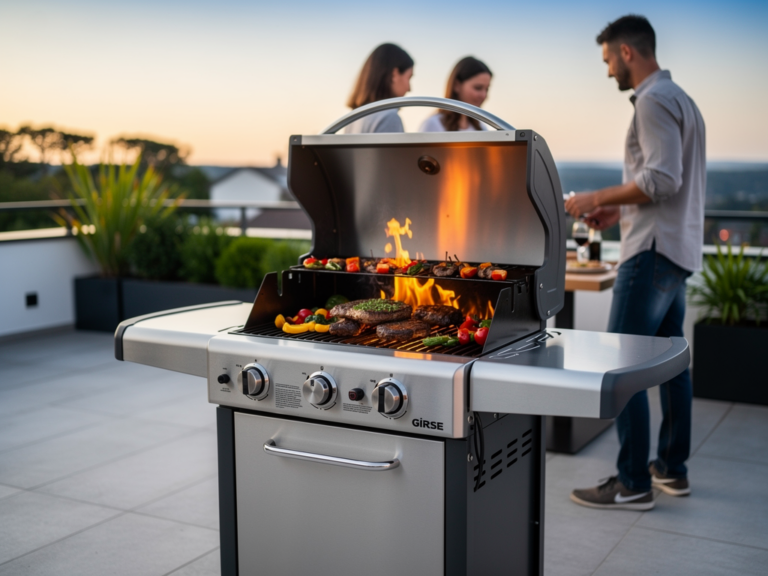 Girse Gasgrill Rondo in stilvollem Design für besondere Grillmomente im Garten