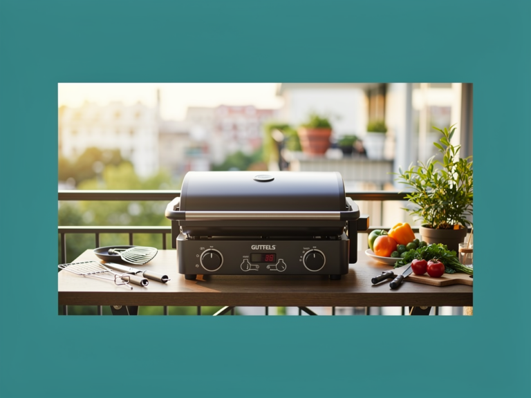 Gutfels EGP 2000 kompaktes Induktionskochfeld ideal für Balkon Kochenpraxis
