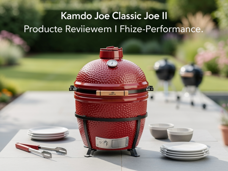Kamado Joe Classic Joe II Keramikgrill mit innovativem Divide & Conquer System