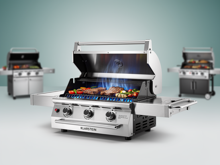 Klarstein Gasgrill Grillz mit Edelstahlbrennern und integrierter Temperaturanzeige beim Test
