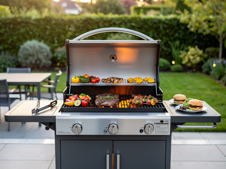 LANDMANN Triton Flex Holzkohlegrill modular und flexibel aufgebaut im Test