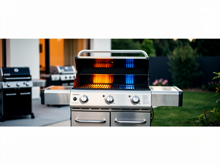 Landmann Triton PTS 3.0 Gasgrill in kompakter Ausführung mit drei Brennern