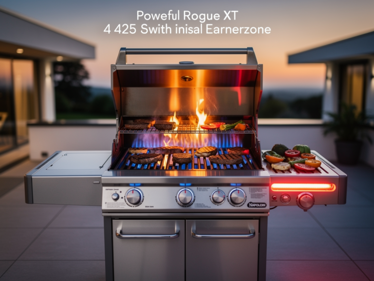 Napoleon Rogue XT 425 Gasgrill mit starker Sizzle Zone und Edelstahlbrennern