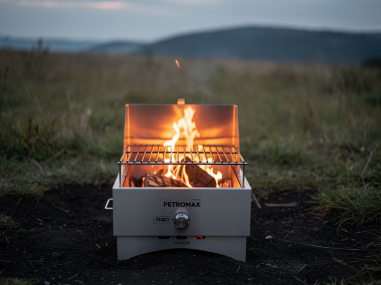 Petromax Atago Outdoor-Multifunktionsgrill mit Feuerstelle und Kochfunktion im Praxistest