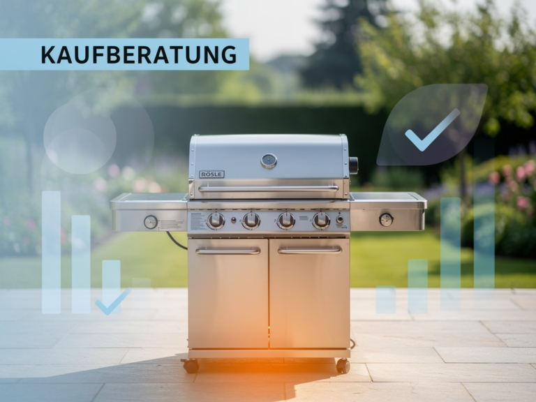 Rösle Videro G4-S Vario+ Gasgrill in Edelstahl mit großer Grillfläche und Zubehör