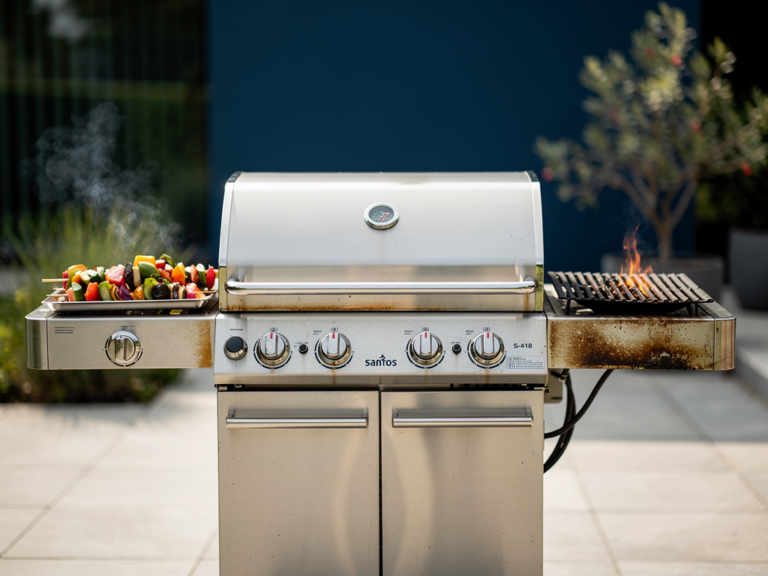 Santos S-418 Edelstahl-Grill mit hoher Heizleistung und vielseitigen Funktionen im Test