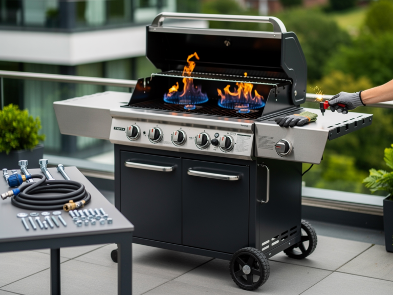 Tepro Toronto Click Holzkohlegrill mit Klick-System und kompakter Bauweise beim Aufbau