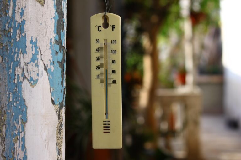 Thermometer am Keramikgrill wird für exakte Temperaturkontrolle kalibriert