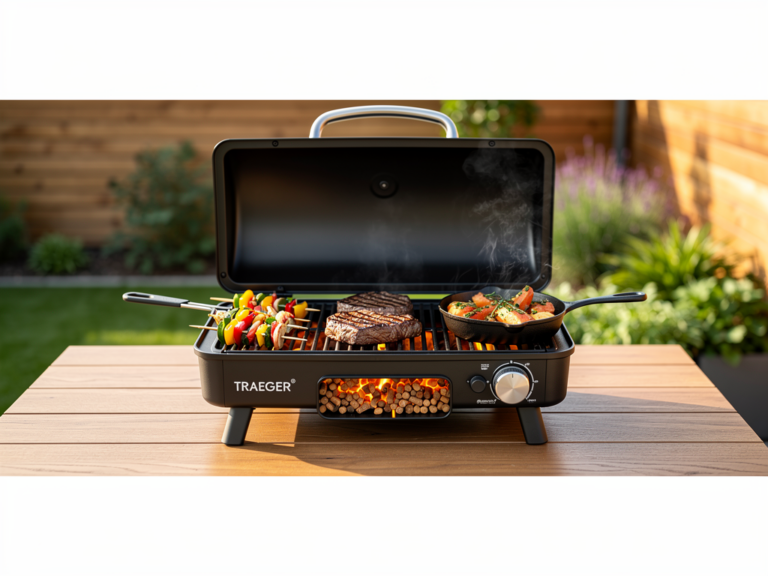 Traeger Ranger Holzkohle Test kompakter Hybridgrill für vielfältiges Grillvergnügen