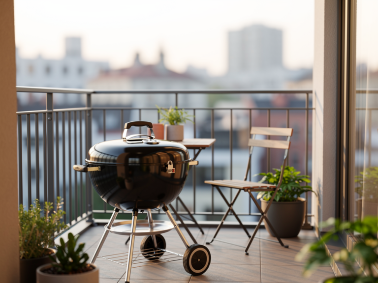 Weber Compact Kettle 47 cm kompakter Kugelgrill ideal für kleine Balkone