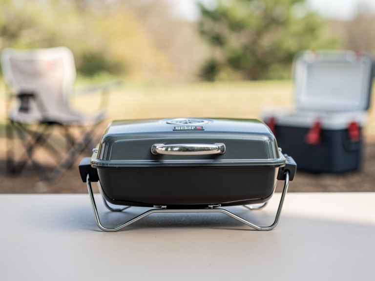 Weber Go-Anywhere Holzkohlegrill kompakt und robust für unterwegs getestet